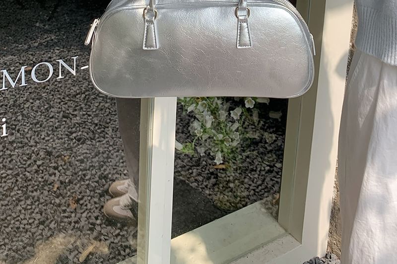 Leather Bag Shoulder Plain Faux