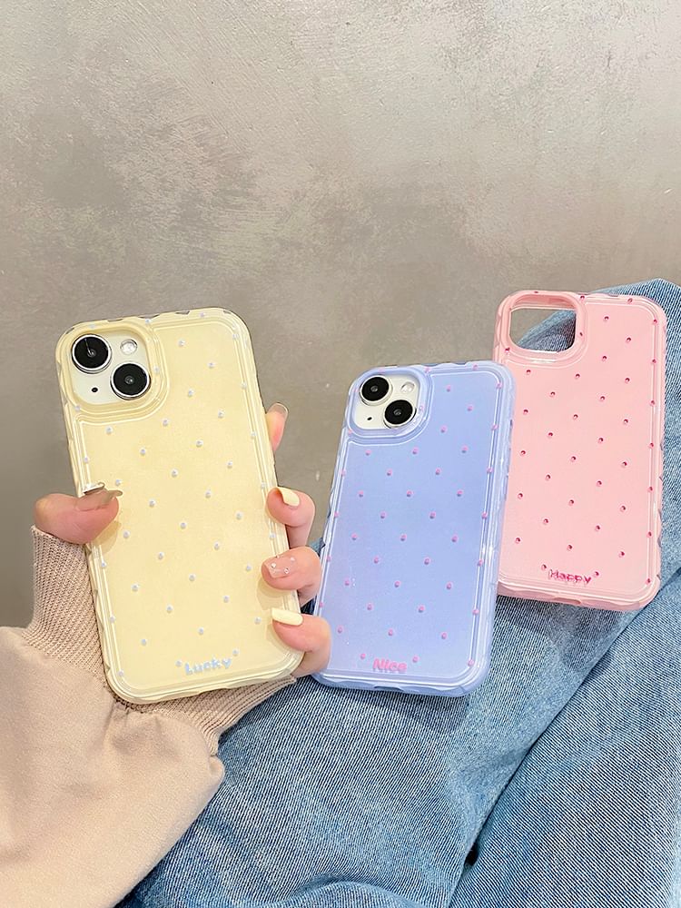 Case Phone Dotted