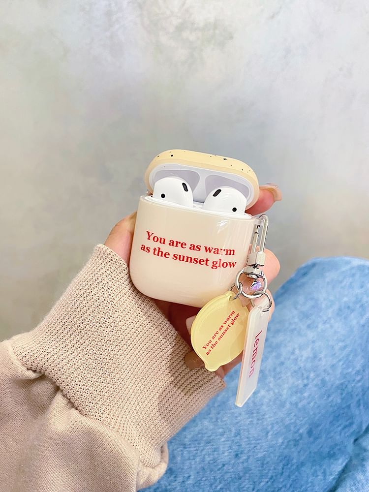 Skin Pro AirPods Case Set Charm Print / Earphone