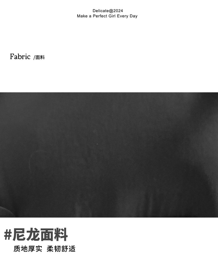 Drawstring Backpack Nylon Plain