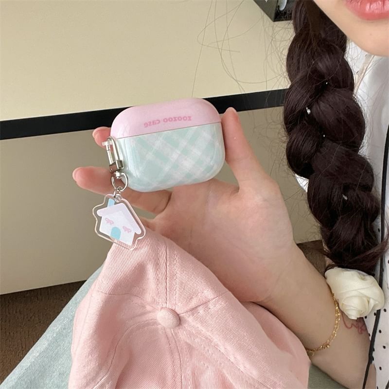 Earphone AirPods Skin Designs) Pro Case (Various Charm / Plaid