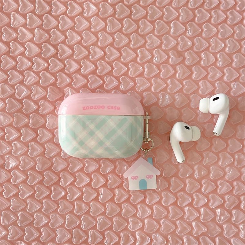 Earphone AirPods Skin Designs) Pro Case (Various Charm / Plaid