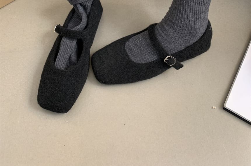Flats Jane Square-Toe Mary