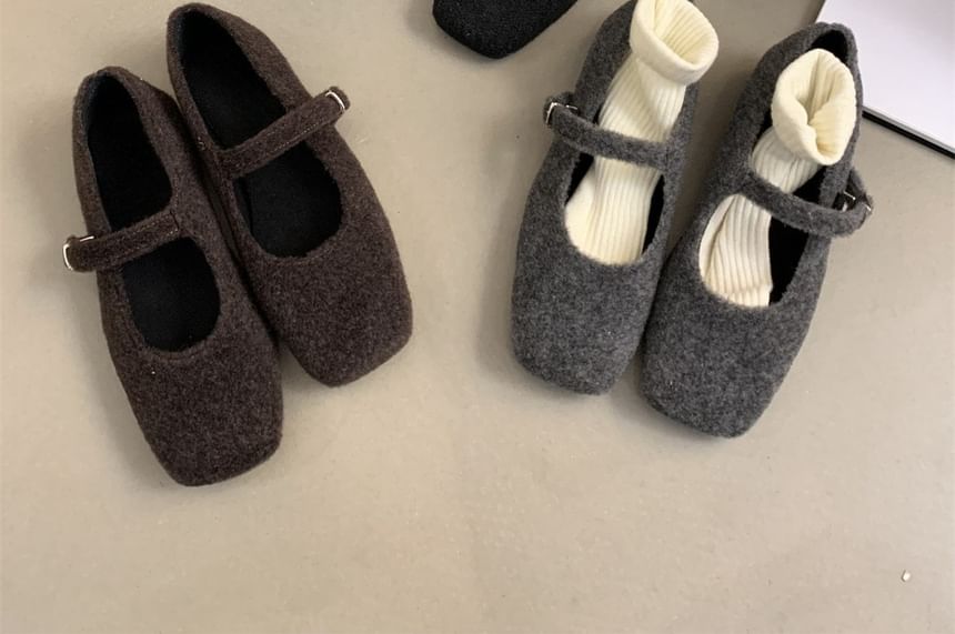 Flats Jane Square-Toe Mary