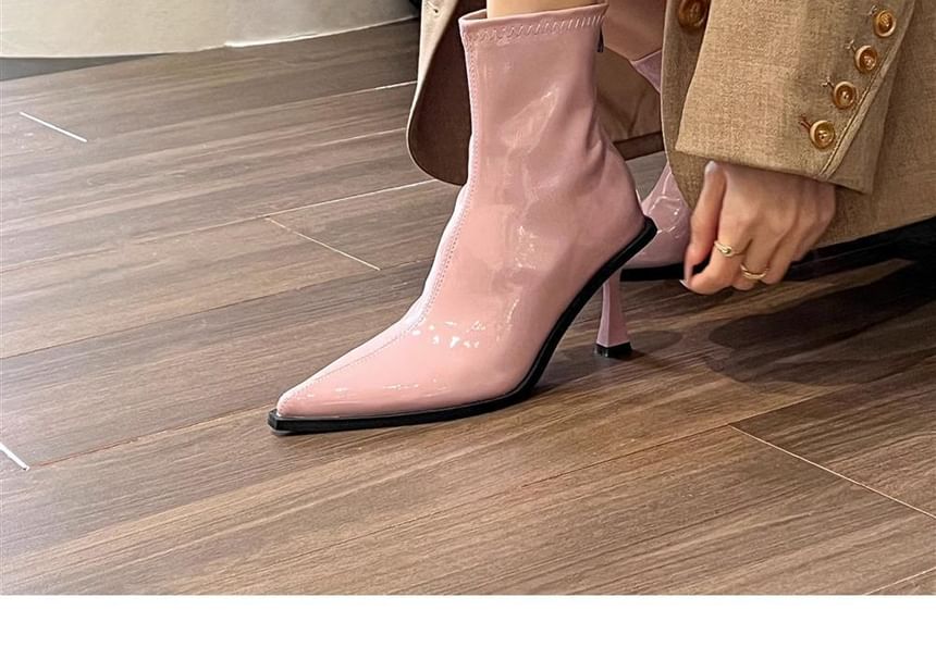 High Pointy Short Hell Boots