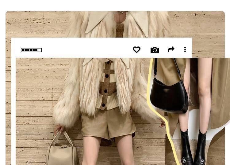 Square-Toe Buckled Heel Short Chunky Boots