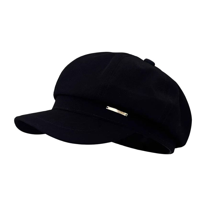 Cap Plain Wool Newsboy