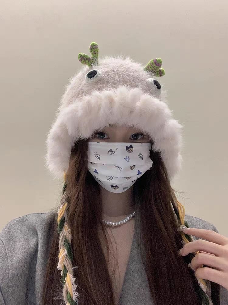 Beanie Fluffy Cartoon Animal