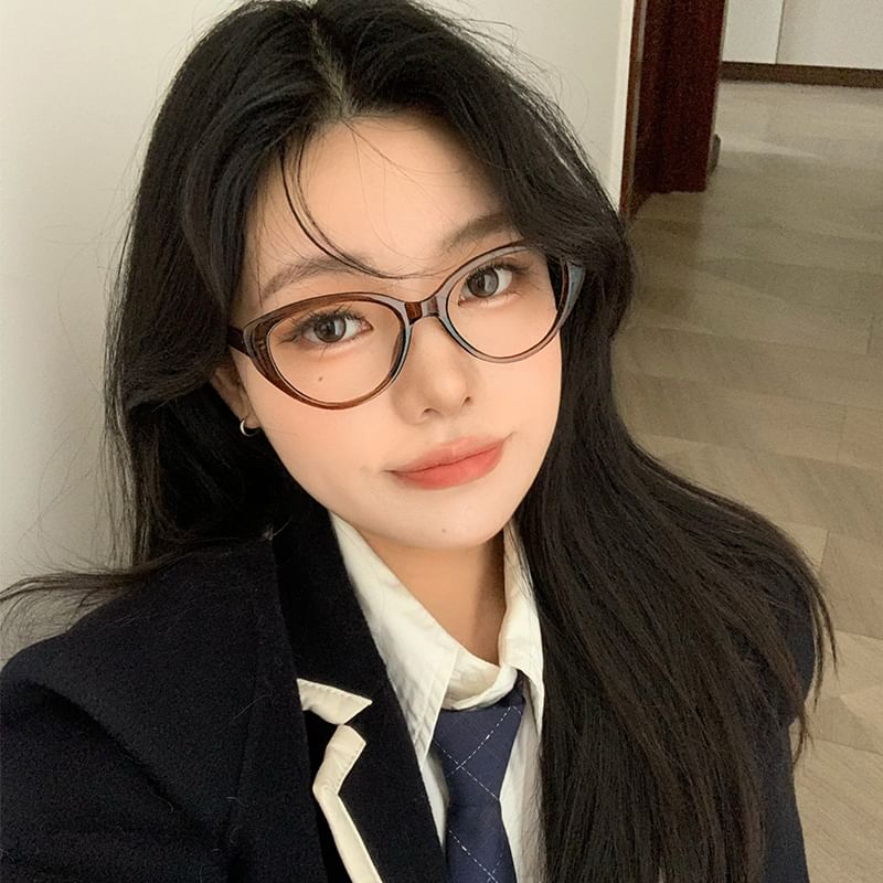 Eye Glasses Light Blocking Cat Blue