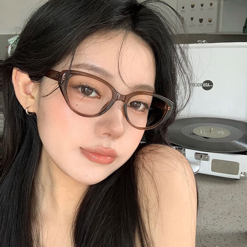 Eye Glasses Light Blocking Cat Blue