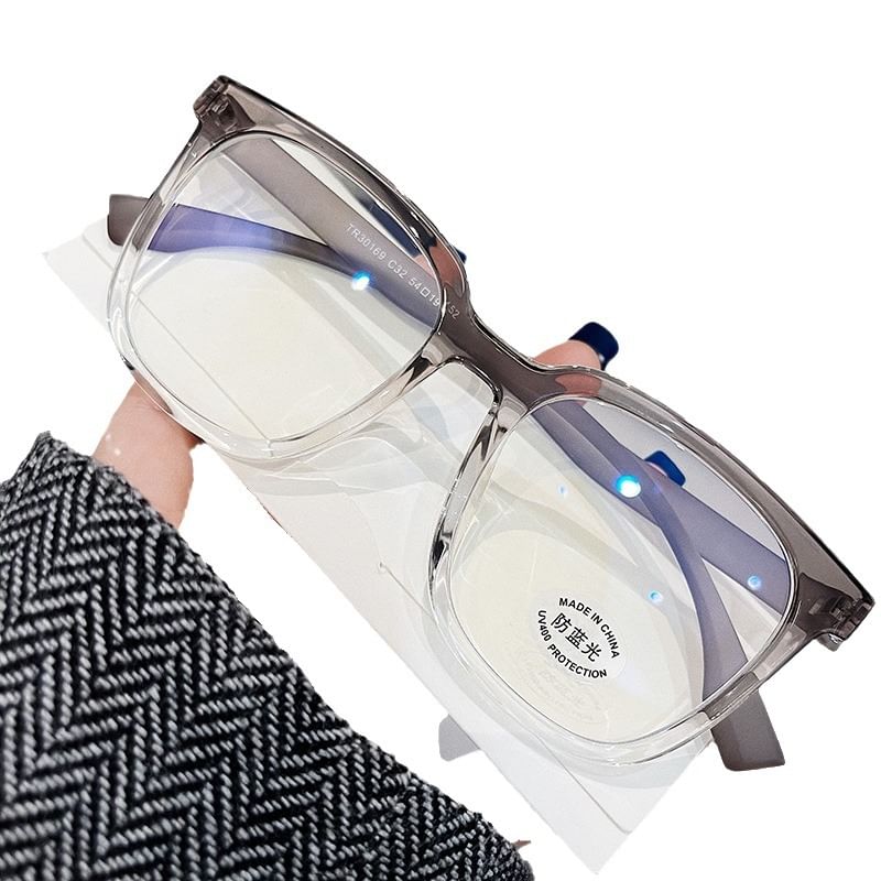 Plain Eyeglasses Square