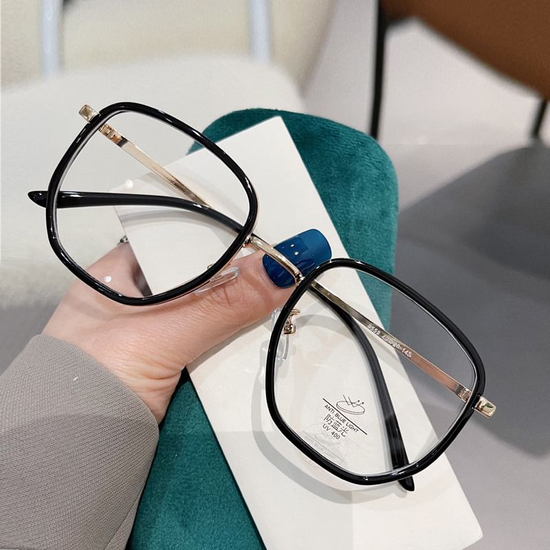 Plain Square Eyeglasses