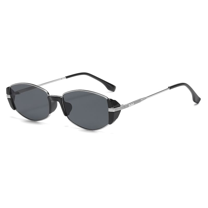 Shield Flat Lens Sunglasses