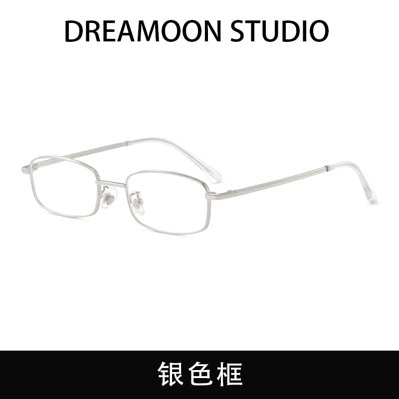 Frame Metal Blue Eyeglasses Light Blocking