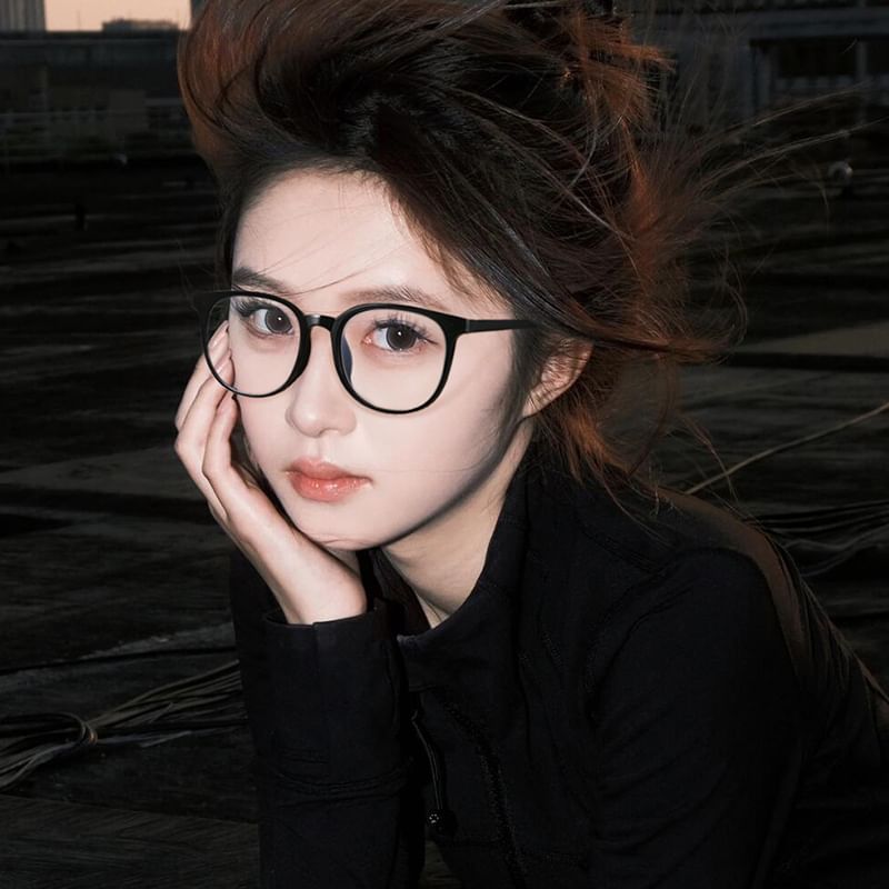 Blue Blocking Eyeglasses Round Light