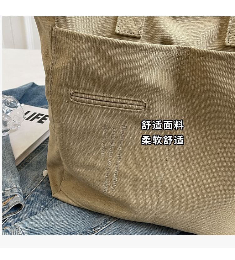 Lettering Carryall Bag