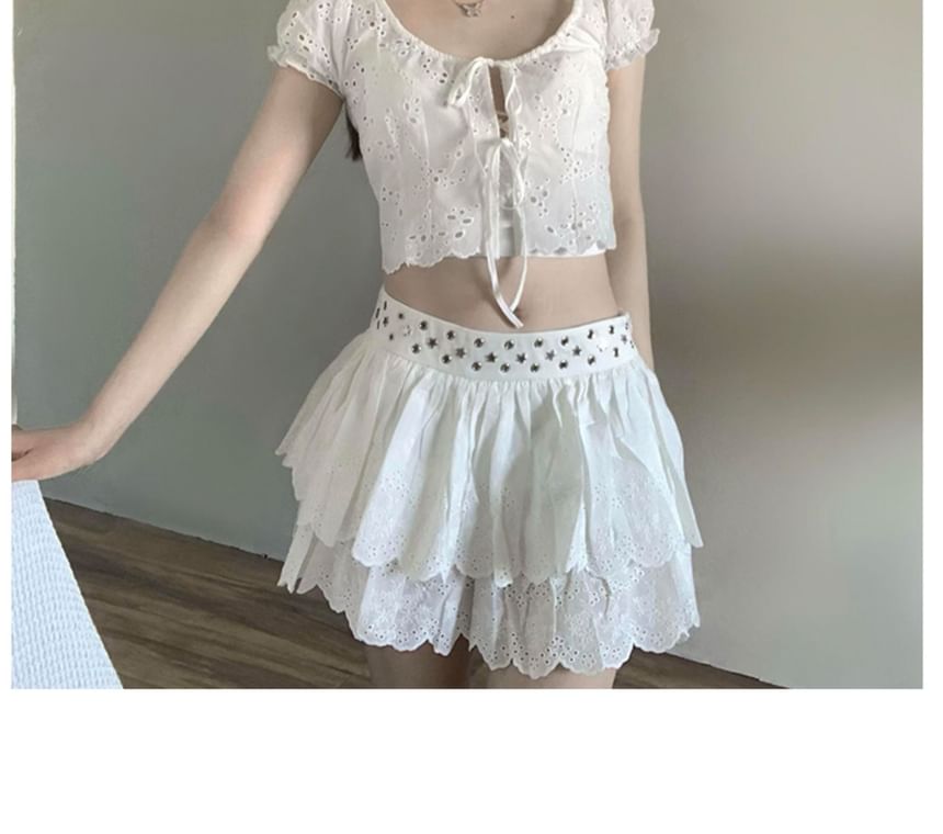 Flower Hair Clip Bowknot