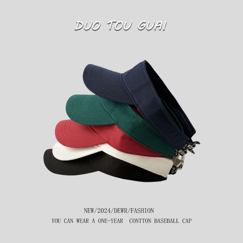 Sun Embroidered Visor Letter