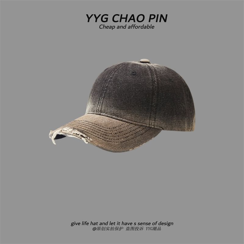 Baseball Dye Tie Denim Cap