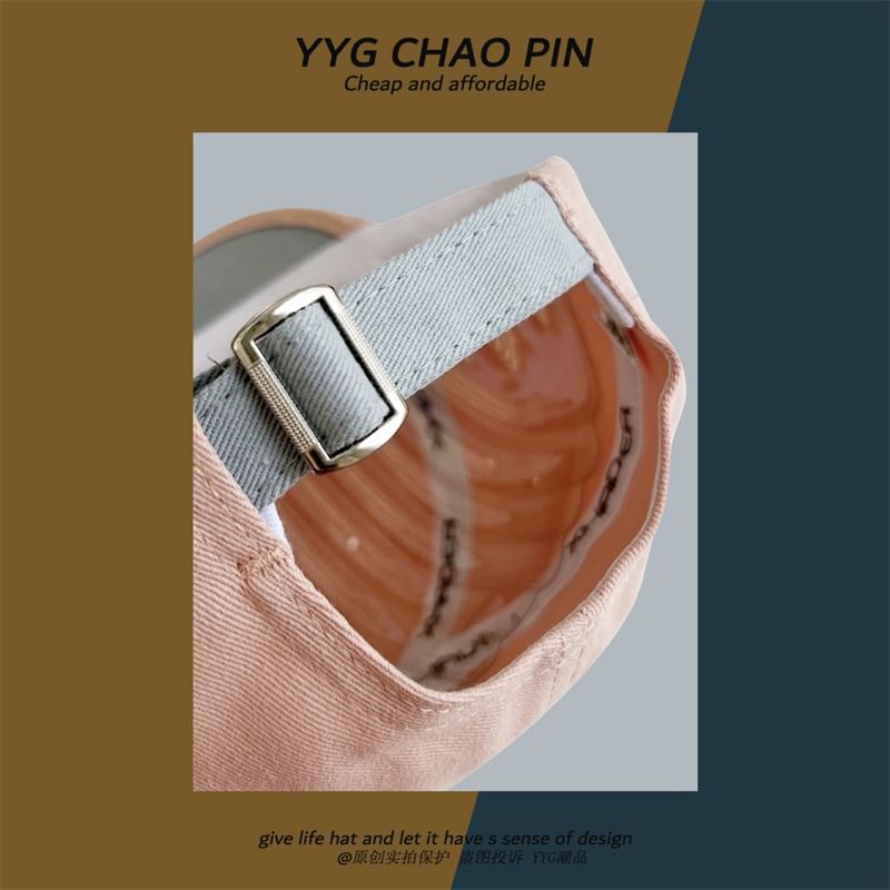 Letter Cap Baseball Embroidered