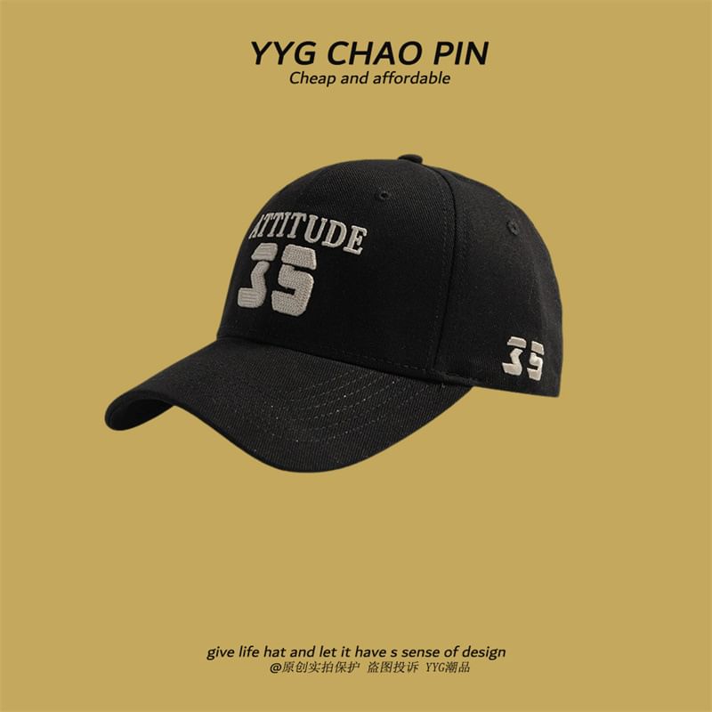 Cap Letter Embroidered Baseball
