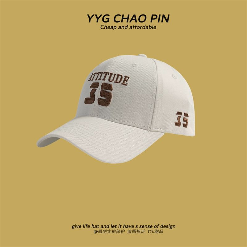 Cap Letter Embroidered Baseball
