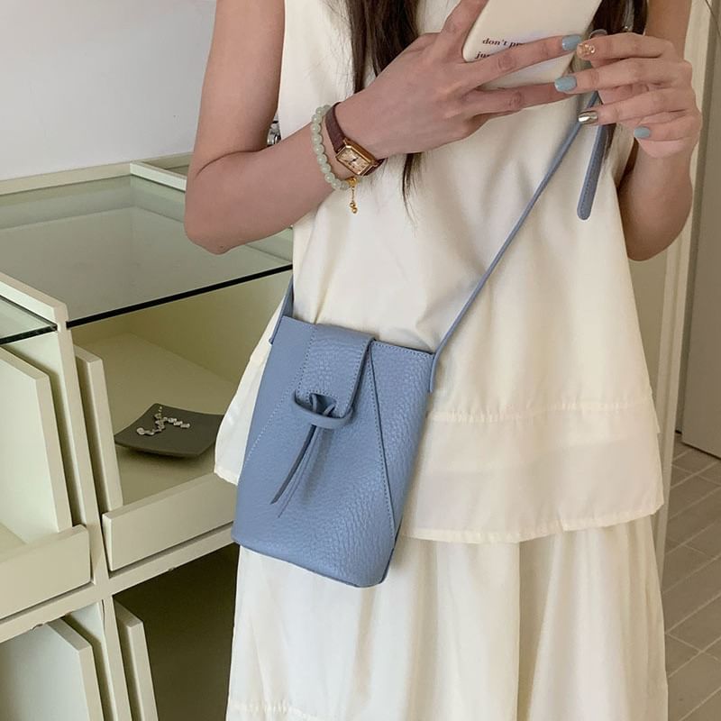 Faux Bag Leather Crossbody