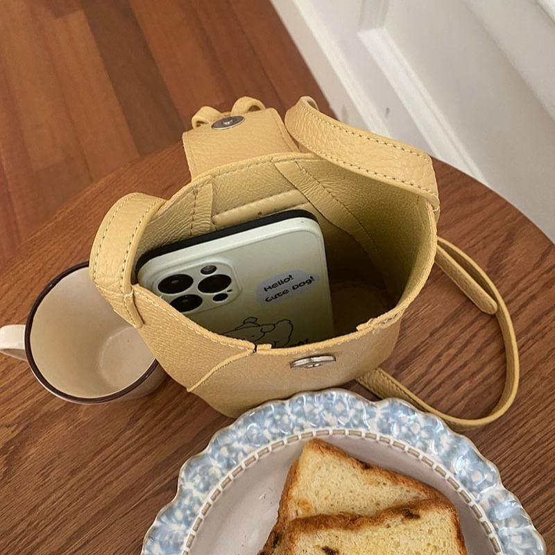 Faux Bag Leather Crossbody