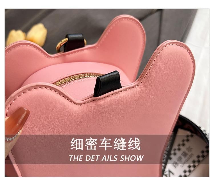 Applique Crossbody Star Violin Bag Studded