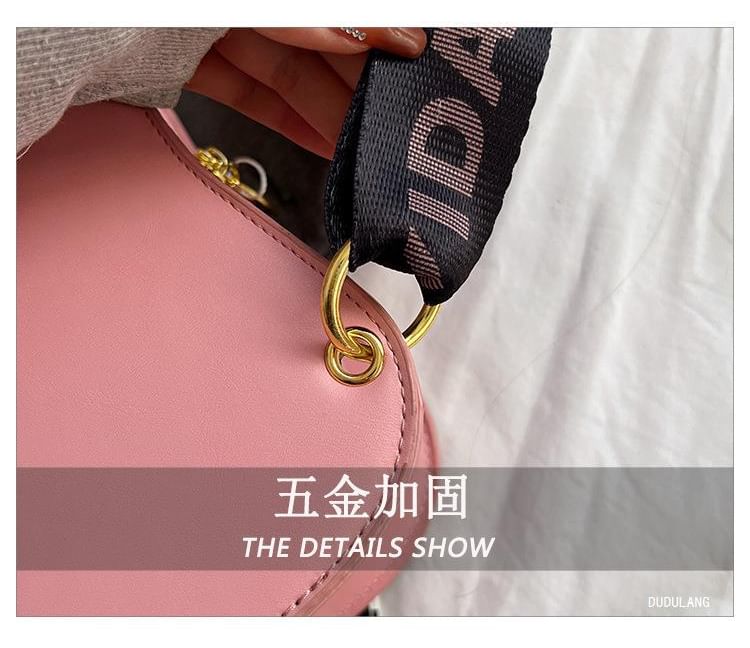 Applique Crossbody Star Violin Bag Studded