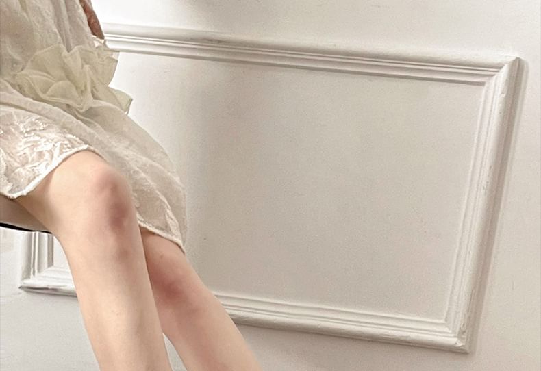 Buckled Flats Ballet Plain