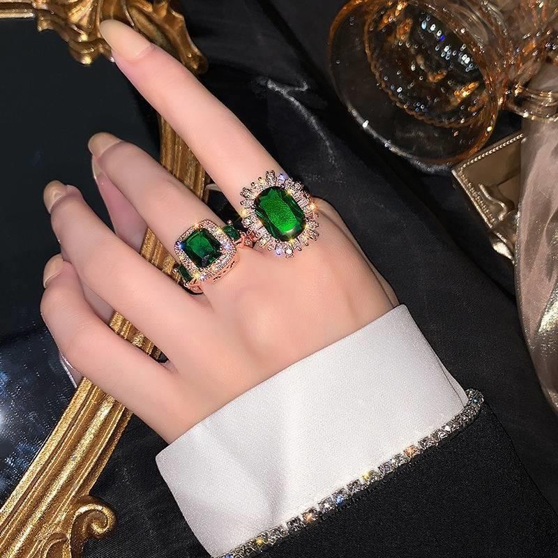 Designs) Rhinestone Open Alloy (Various Ring