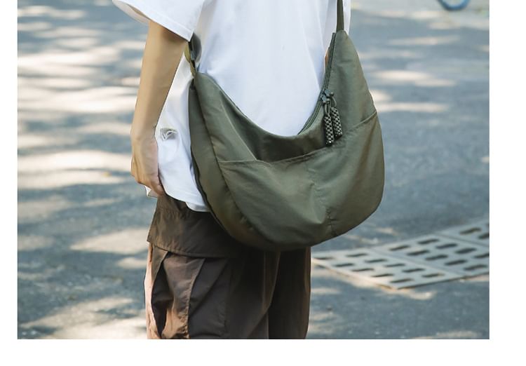 Plain Nylon Bag Crossbody