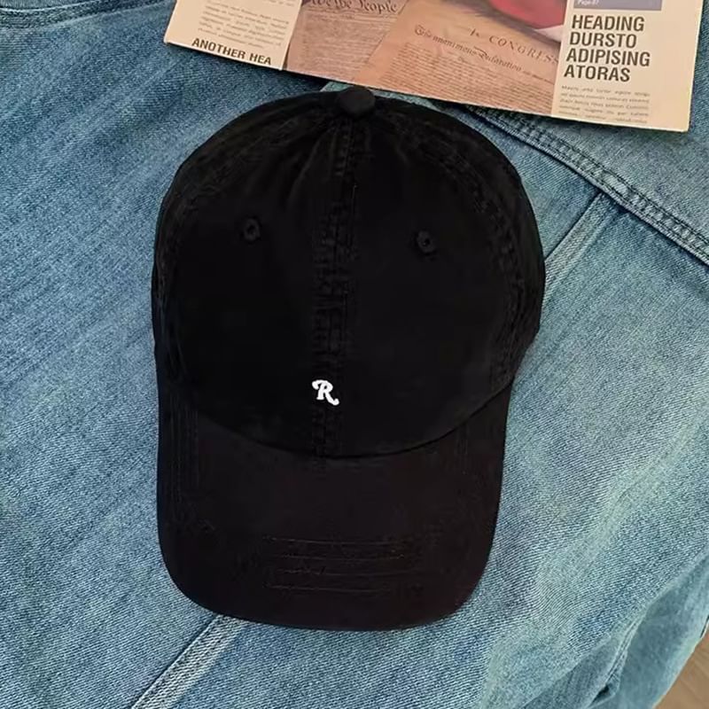 Cap Lettering Baseball Embroidered