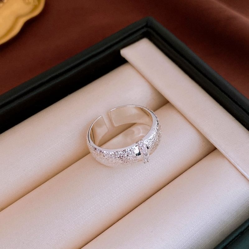 Alloy / Layered (Various Ring Open Designs) Rhinestone