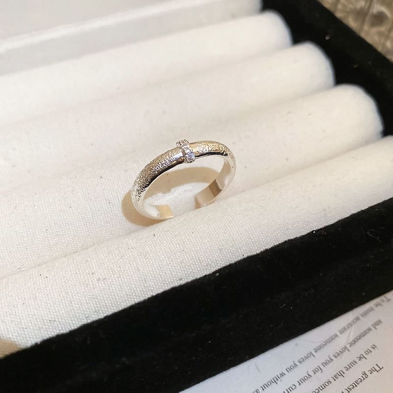 Alloy / Layered (Various Ring Open Designs) Rhinestone