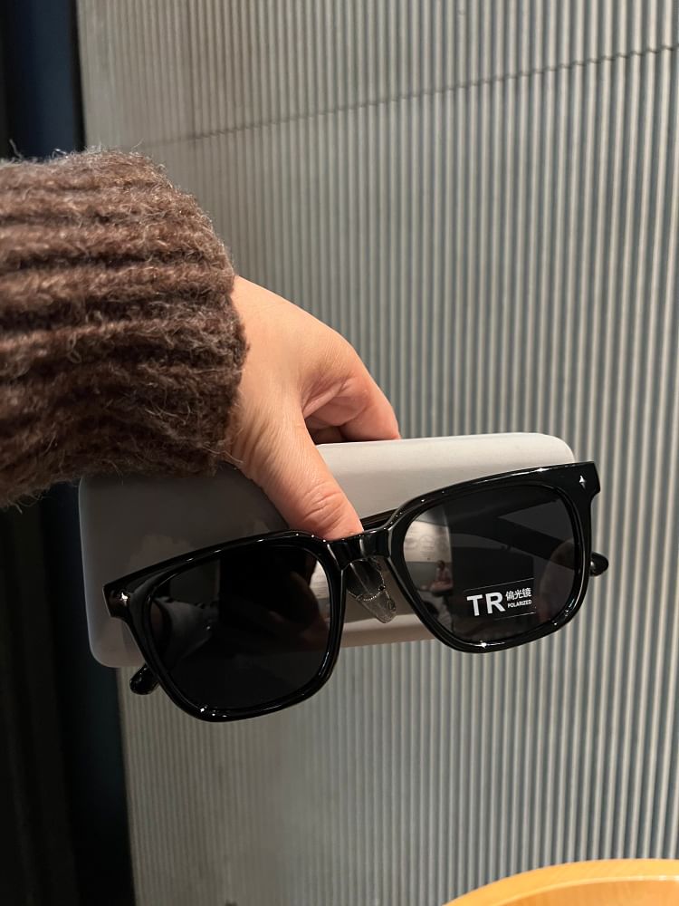 Square Sunglasses Polarized Frame