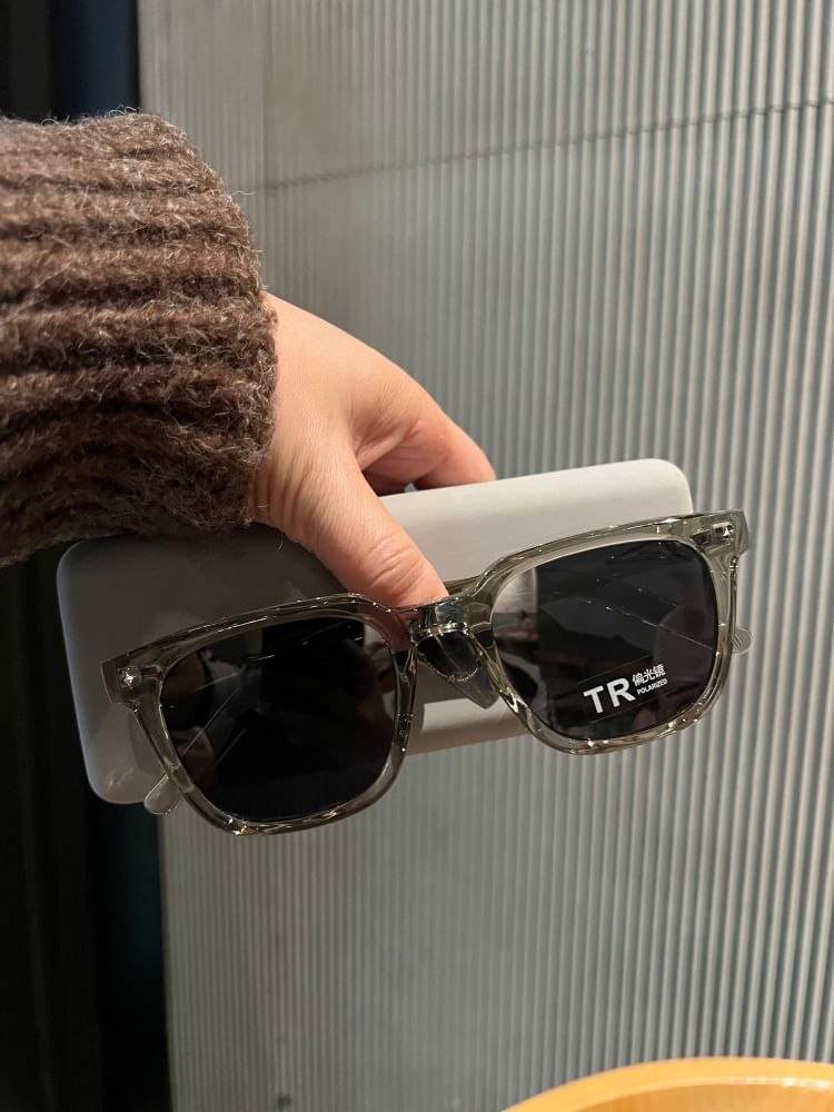 Square Sunglasses Polarized Frame