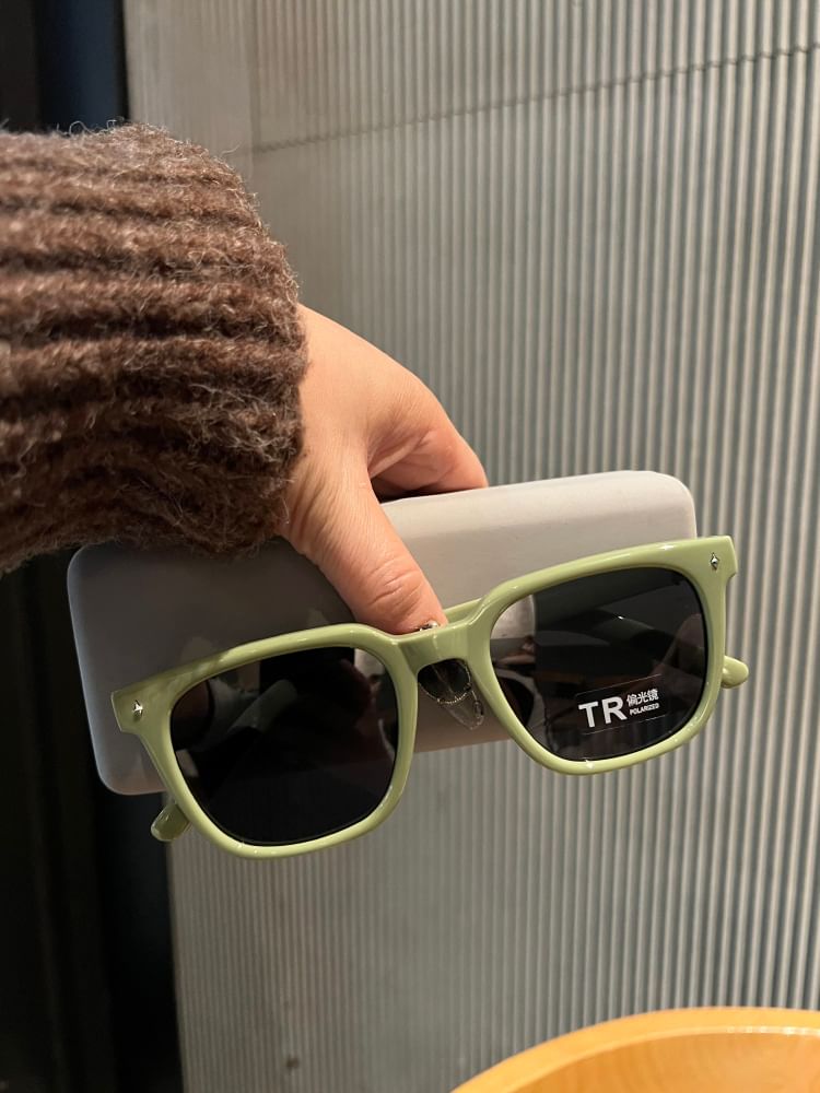 Square Sunglasses Polarized Frame