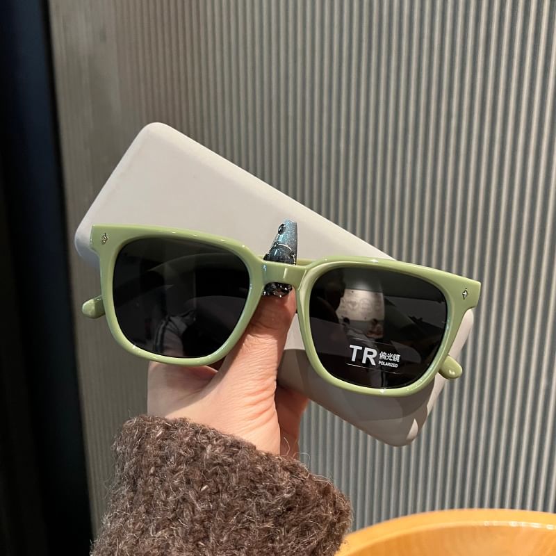 Square Sunglasses Polarized Frame