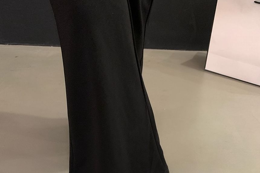 Toe Pointed Flats Bow