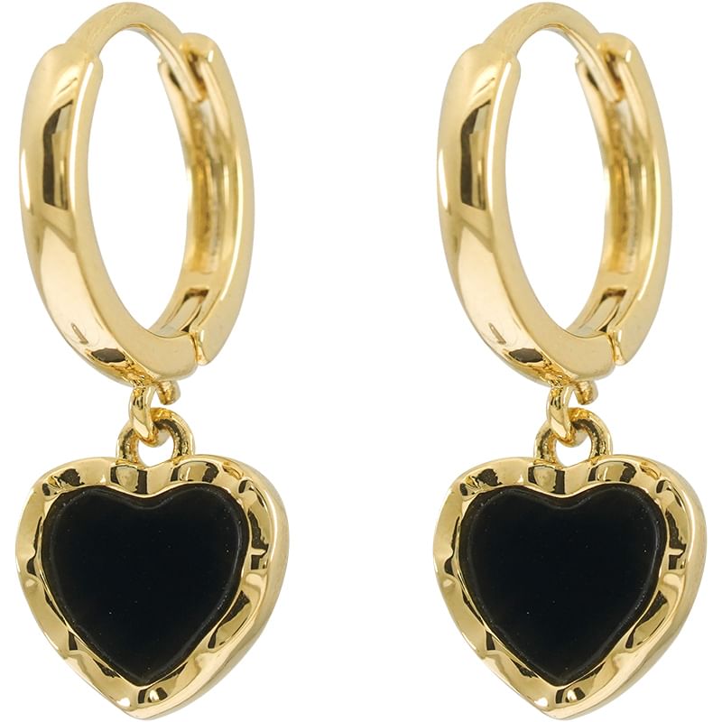 Heart Alloy Earring Drop