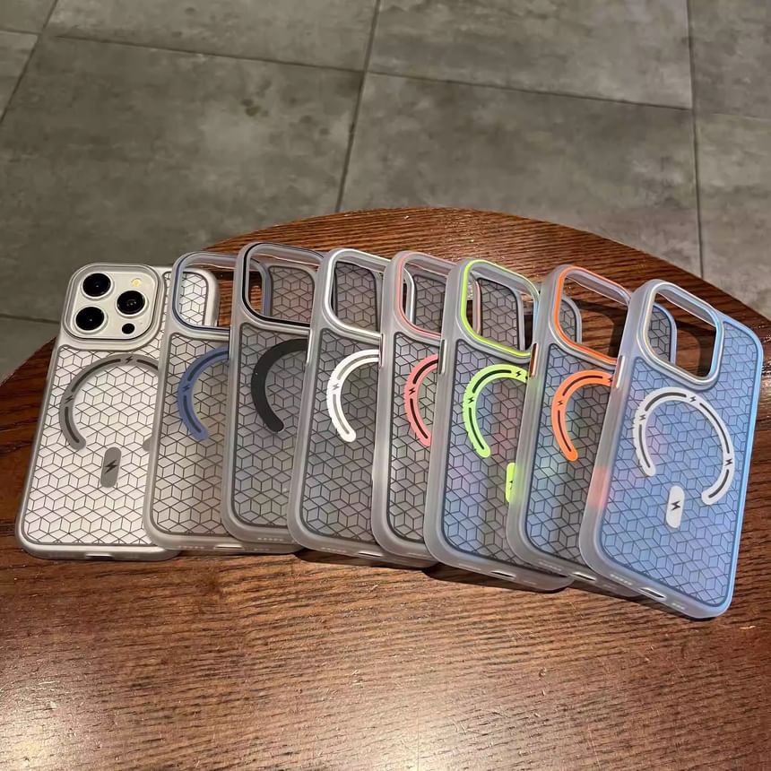 MagSafe) Phone with Case (Compatible Magnetic Geometric