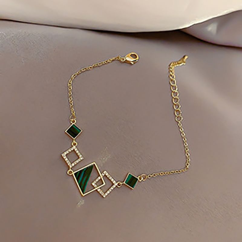 Irregular Bracelet Rhinestone /