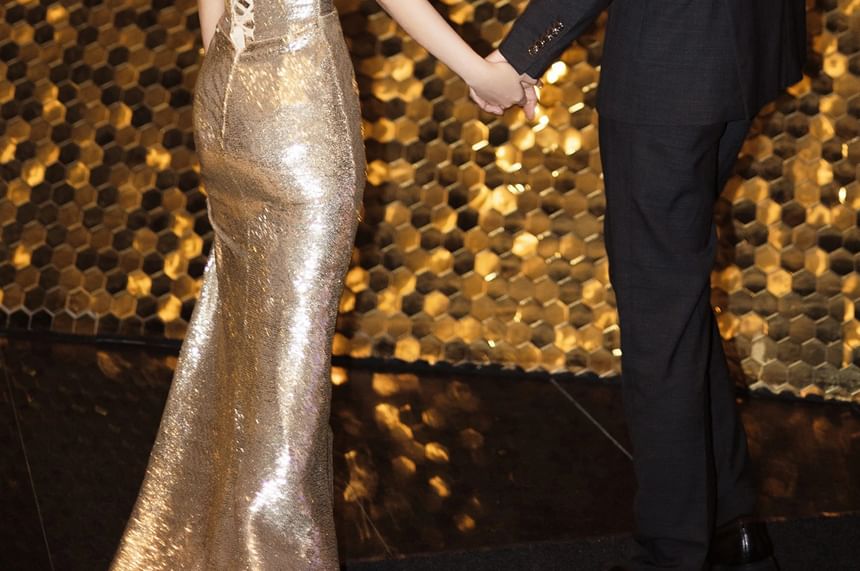 Gown Evening Neck Strap Spaghetti Sequin Sheath Cowl