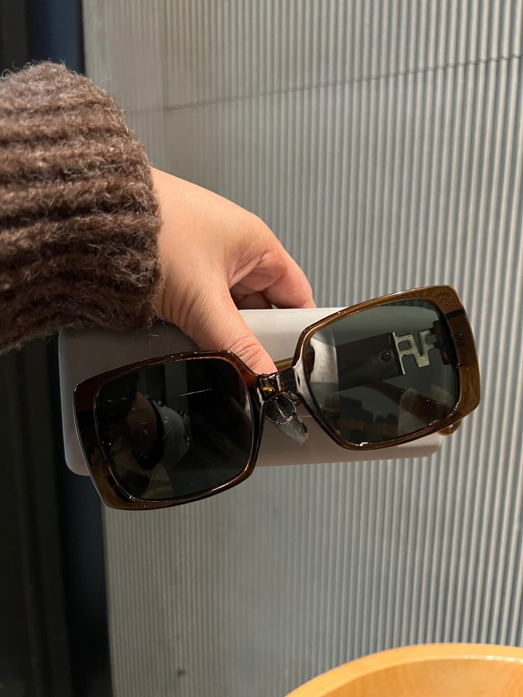 Polished Square Sunglasses