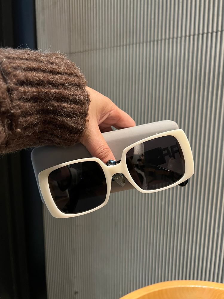 Polished Square Sunglasses
