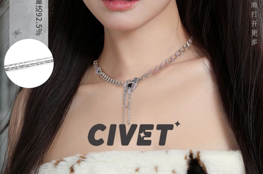 Ear Spider Stud Silver / Simple Sterling Earring Cuff