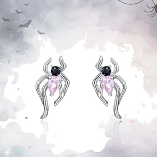 Ear Spider Stud Silver / Simple Sterling Earring Cuff