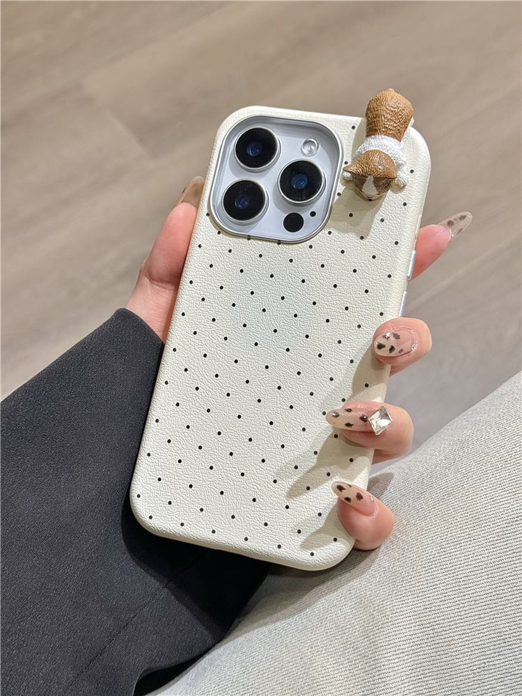 Dot Polka Case Phone Cat